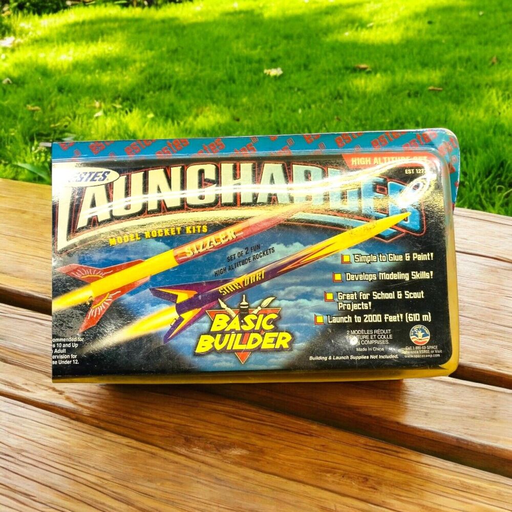 Estes Model Rocket 1272 LAUNCHABLES Basic Builder Toy High Altitude Kit Build